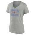 thumbnail image 2 of Women's Gray Colorado Rapids Victory Arch Logo V-Neck T-Shirt, 2 of 3