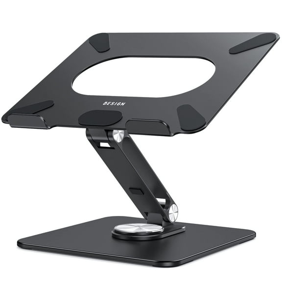 Soporte para portátil BESIGN LSX7 con base giratoria de 360° para 10-15,6 pulgadas
