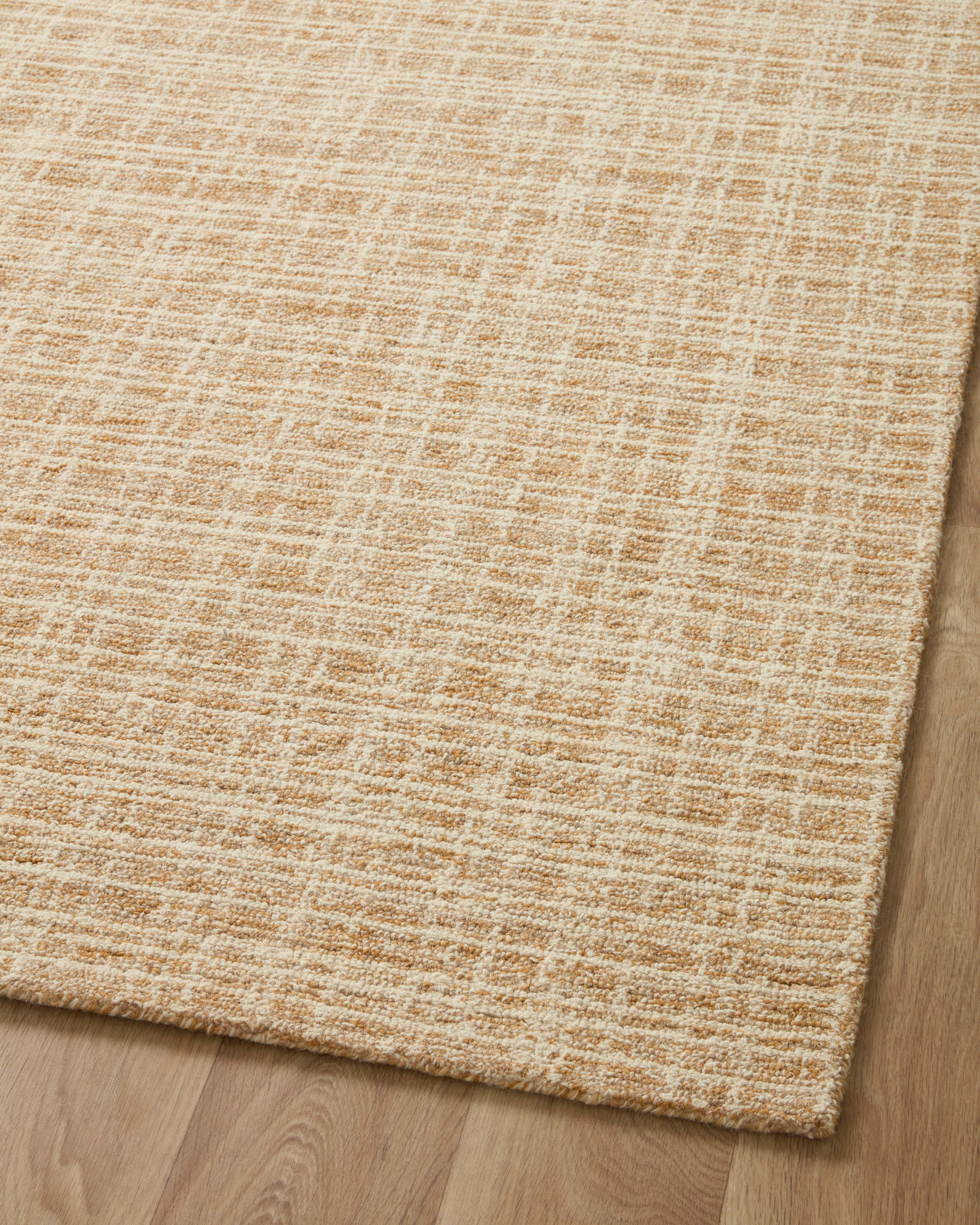 Chris Loves Julia x Loloi Polly Plaid Straw/Ivory 2'-6" x 9'-9" Area Rug