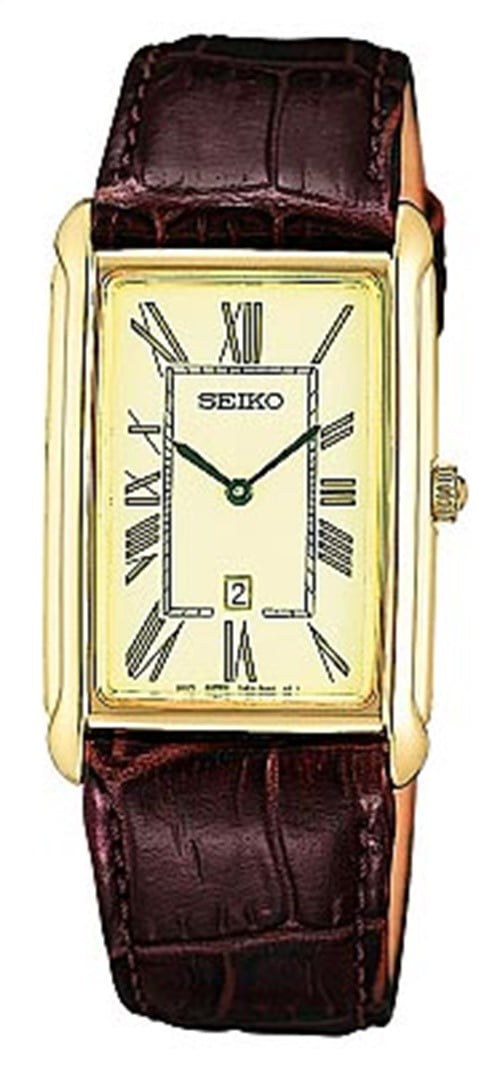 Seiko Men's Thin Rectangular Dress Watch | atelier-yuwa.ciao.jp