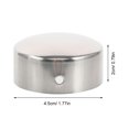 thumbnail image 2 of SASABAXI 2Pcs Rail Plug Silver Stainless Steel Handrail Accessories Protective Round Design, 2 of 8
