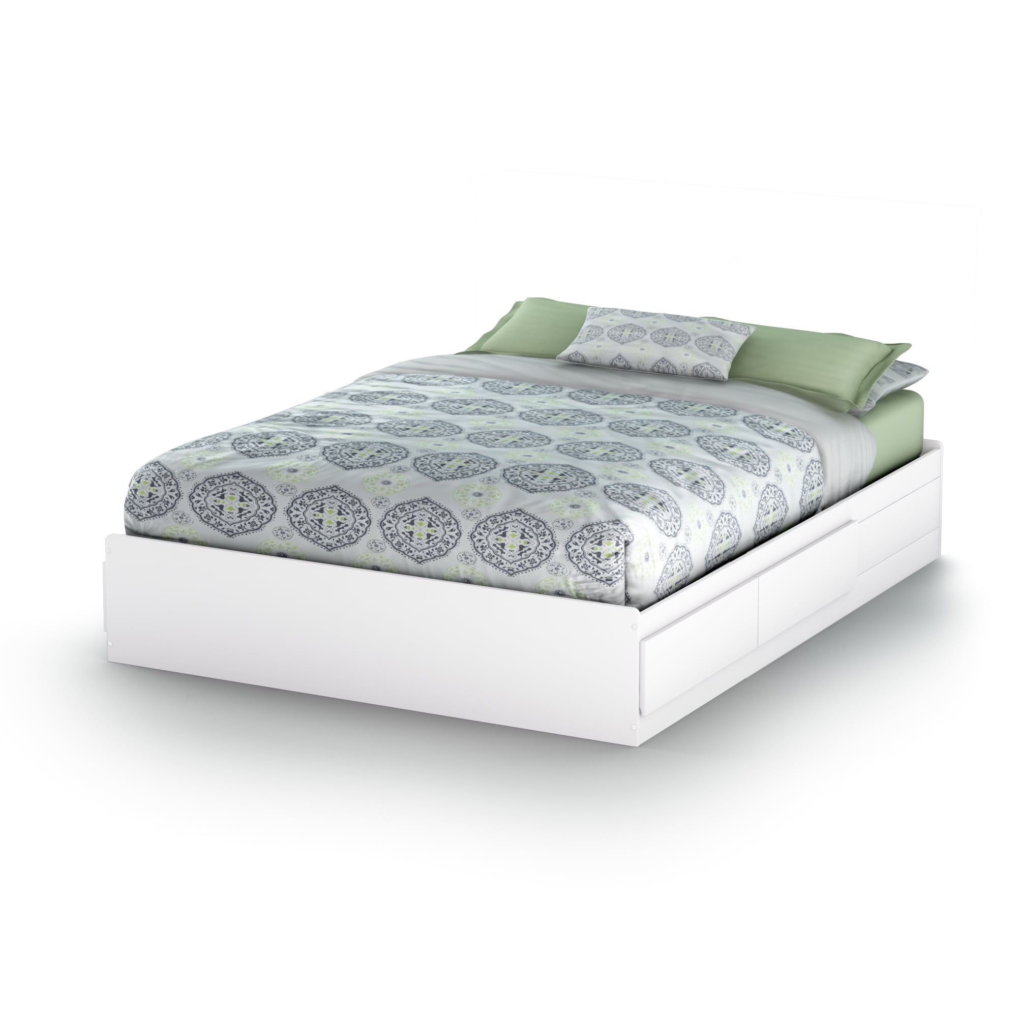 South S Vito Queen Mates Bed 60 Multiple Finishes Com