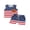 Blue, variant on 4th of July Baby Boy Shorts Outfits Stripe Star Sleeveless Tank Tops Casual Shorts 6 12 18 Months 2T 3T 4T Clothes Set