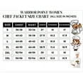 thumbnail image 5 of Warrior Point Women's Chef Coat, Short Sleeve Chef Jacket, Uniform for Food Service, Caterers, Bakers, 5 of 7