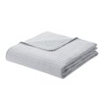 thumbnail image 2 of VCNY Home Serenity 3-Piece Grey Textured Stripe Quilt Set, Full/Queen, Adult, Unisex, 2 of 5