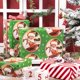 thumbnail image 3 of Rollo de papel de regalo RUSPEPA, 43 cm x 10 m, diseño vintage de Papá Noel, 3 of 7