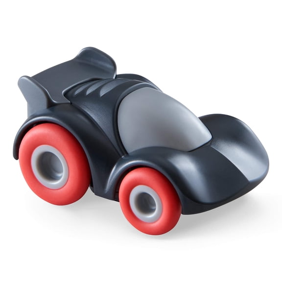 HABA Toddler Car Toys - Charcoal Kullerbu Racer for Kids 2-8 Years, Friction Powered Toy Cars for Kullerbü Play Tracks