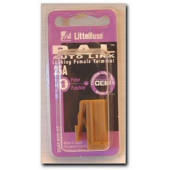 Littelfuse 0PAL525.XP PAL 32 Volt 25 Amp Carded Auto Link Female Lock Fuse