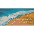 thumbnail image 3 of Rae, Marla 14x9 Black Modern Framed Museum Art Print Titled - Seaside Sanctuary, 3 of 5