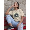 thumbnail image 2 of Floral Forester Iii T-Shirt Women -Grace Popp Designs, Female XX-Large, 2 of 4