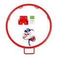 thumbnail image 4 of VALINK Panier de Basket Cerceau Filet Mural Pliable pour Enfants Intérieur Extérieur, 4 of 5