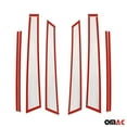 thumbnail image 3 of OMAC Window B Pillar Posts Door Trim for Mercedes C Class W205 2015-2021 S.Steel 6x, 3 of 6