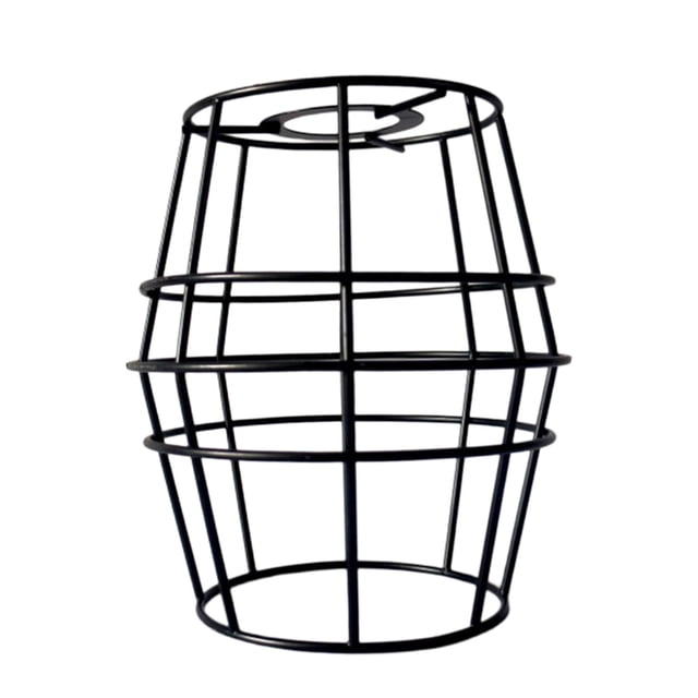 Pantalla de lámpara colgante de metal con diseño vintage, color negro, para casa de té, dormitorio, cafetería, sala de estar y hogar.