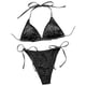 thumbnail image 5 of Traje de baño de 2 piezas para mujer, trajes de baño para mujer, conjunto de traje de baño estampado de dos piezas con sujetador incorporado, traje de baño de playa para mujer, 5 of 8