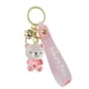 thumbnail image 5 of Llavero con colgante de resina con forma de oso de cristal para coche, diseño creativo de dibujos animados, muñeco con personalidad, bolsa con campana, regalo pequeño, 5 of 6