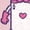 HEATHER PINK, variant on Alice in Wonderland - Character Face Grid - Youth Girls Fitted Short Sleeve T-Shirt