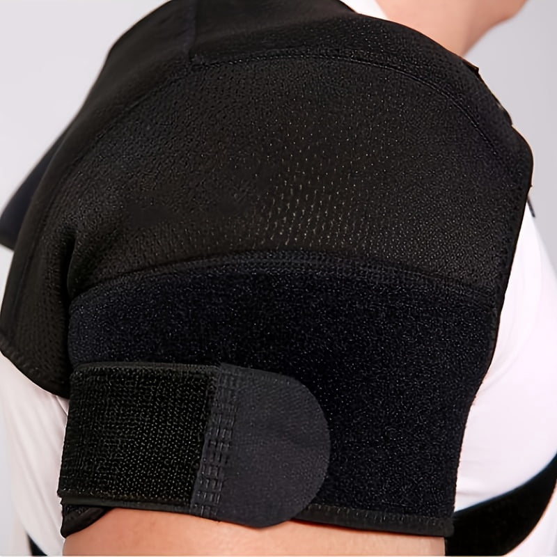 Adjustable Sports Shoulder Support Strap, Back Double Bandage, Cross Shoulder Strap Double Shoulder Support Frame