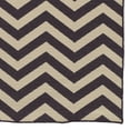 thumbnail image 3 of Salonika Reversible Chevron Rug Purple 5x8 Woven in Greece Flat Weave Design, 3 of 3