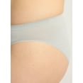 thumbnail image 3 of Joyspun Women's Seamless Bikini Panties, 3-Pack, Sizes XS-3XL, 3 of 5
