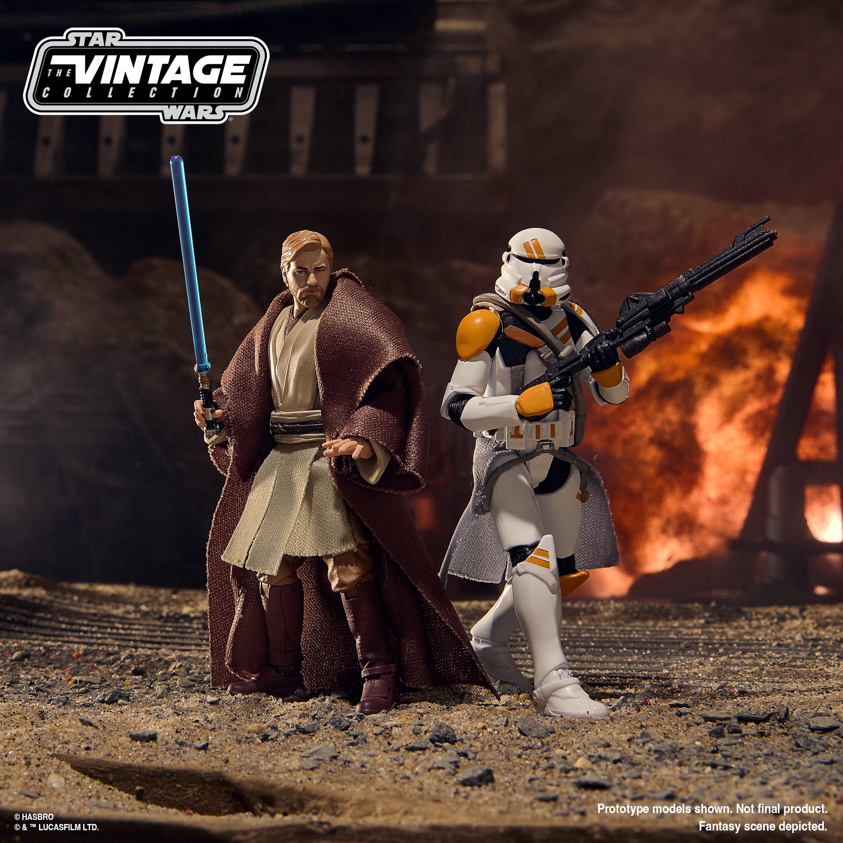 Star Wars The Vintage Collection Obi-Wan Kenobi & Clone Trooper