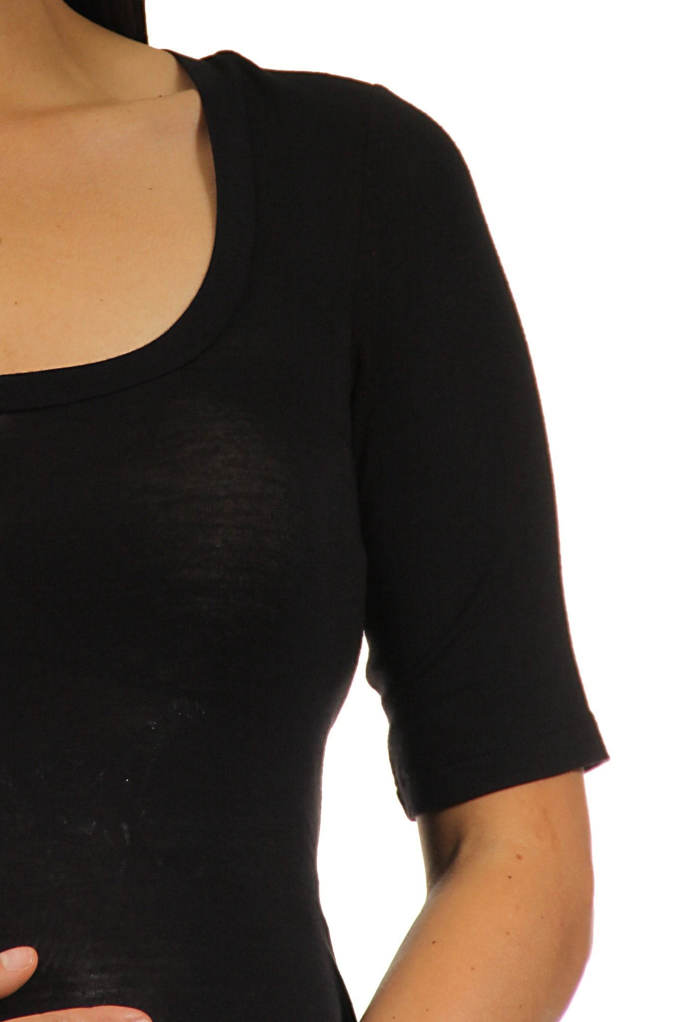 Women's 3/4-sleeve Maternity Dress