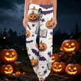 thumbnail image 7 of Women's Comfy Pajama Pants Halloweens Cute Print Pjs Pants with Pockets Cozy Pjs Bottoms Lounge Pants, 7 of 7
