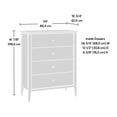 thumbnail image 4 of Sauder La Collection Larkin Ledge® Commode 4 Tiroirs, Finition Glacier Oak, 433640, 4 of 8