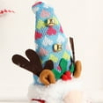 thumbnail image 4 of Fiudx Liquidación navideña Gnomos colgantes para decoración navideña con luz LED, adorables muñecos de peluche sin rostro, muñecos de Papá Noel, muñecos luminosos de Navidad para decoración de árbole, 4 of 6