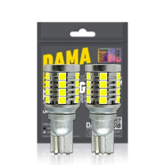 921 T15: Dama Mini White LED Bulbs w/ CANbus 26SMD | Pack of 2