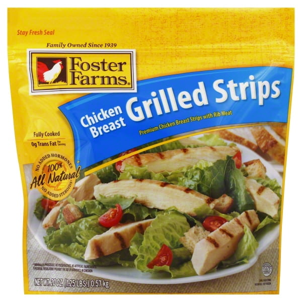 Foster Farms Chicken Breast Grilled Strips, 20.0 OZ