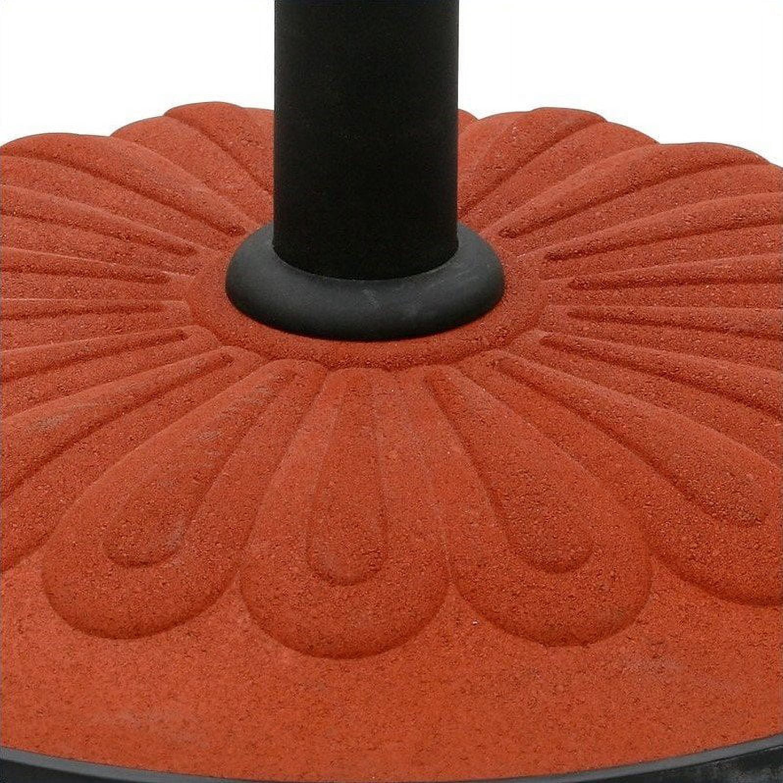 Resin Compound Sunflower Umbrella Base