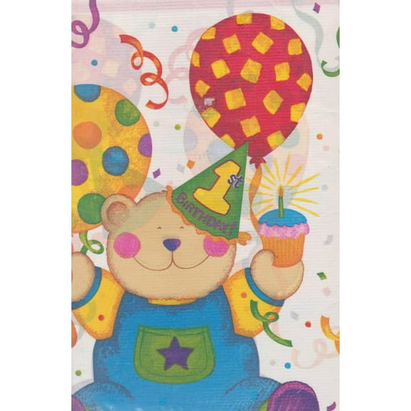 Various Blue Paper Tablecloth