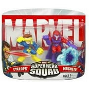 Marvel Super Hero Squad Series 1 Magneto & Cyclops Action Figure 2-Pack