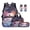 Axolotl, variant on 5pcs Axolotl Girls Backpack and Lunch Box Set Middle School Bookbag 4th Grade Kids School Bag with Lunch Bag Pencil Box Bookmarks 5pcs Backpacks for Teens Boys 13 Years Old
