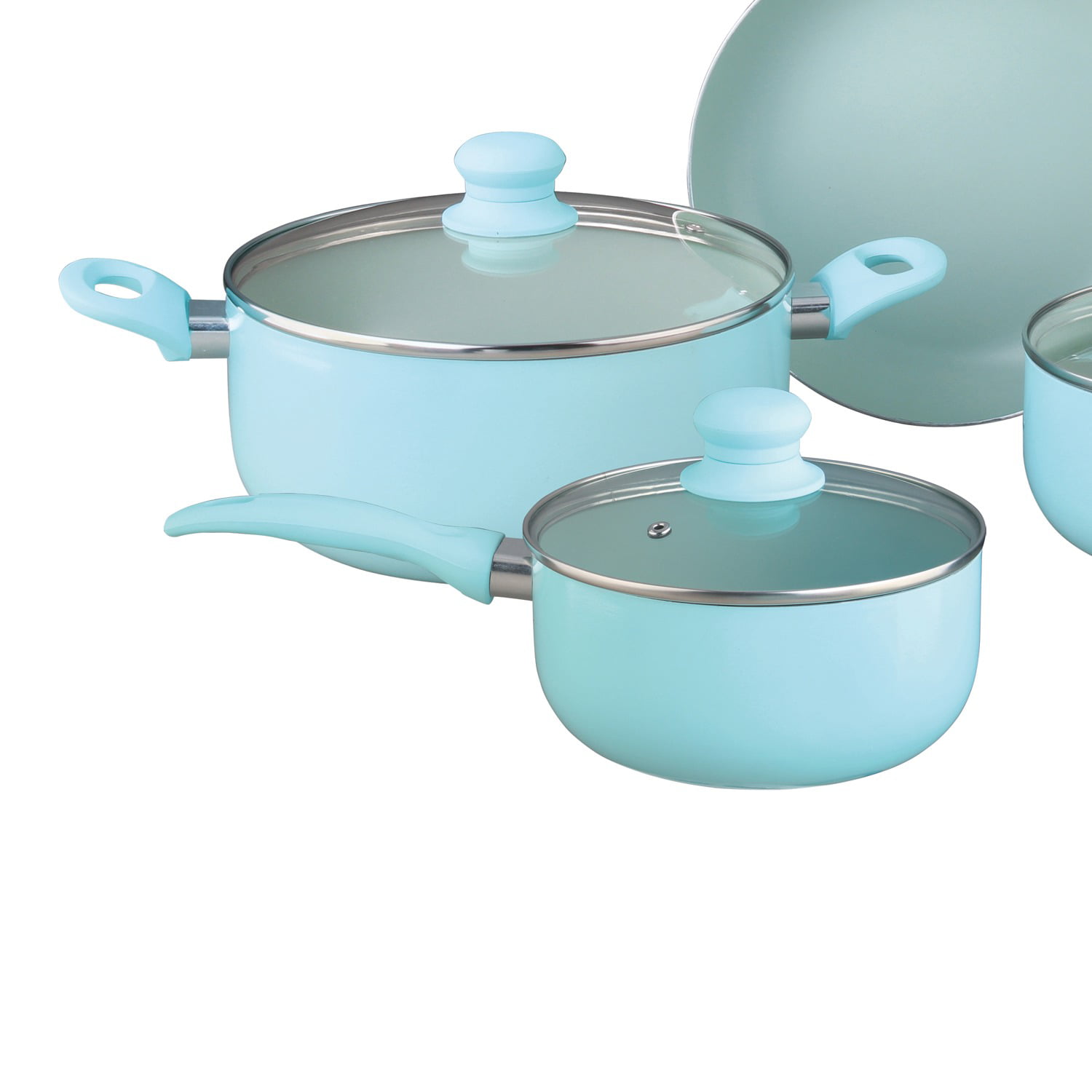 Ceramic Titanium Infused Nonstick 7-Piece Stainless Steel Cookware Set –  culinaryedge.com
