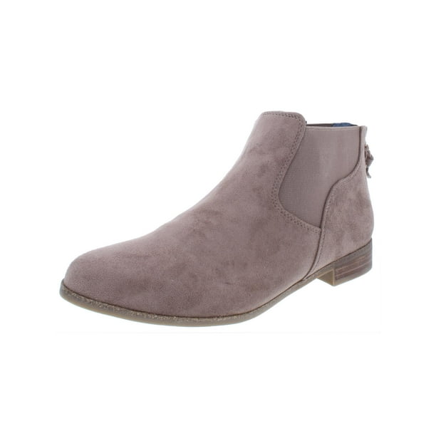 dr scholl's taupe booties