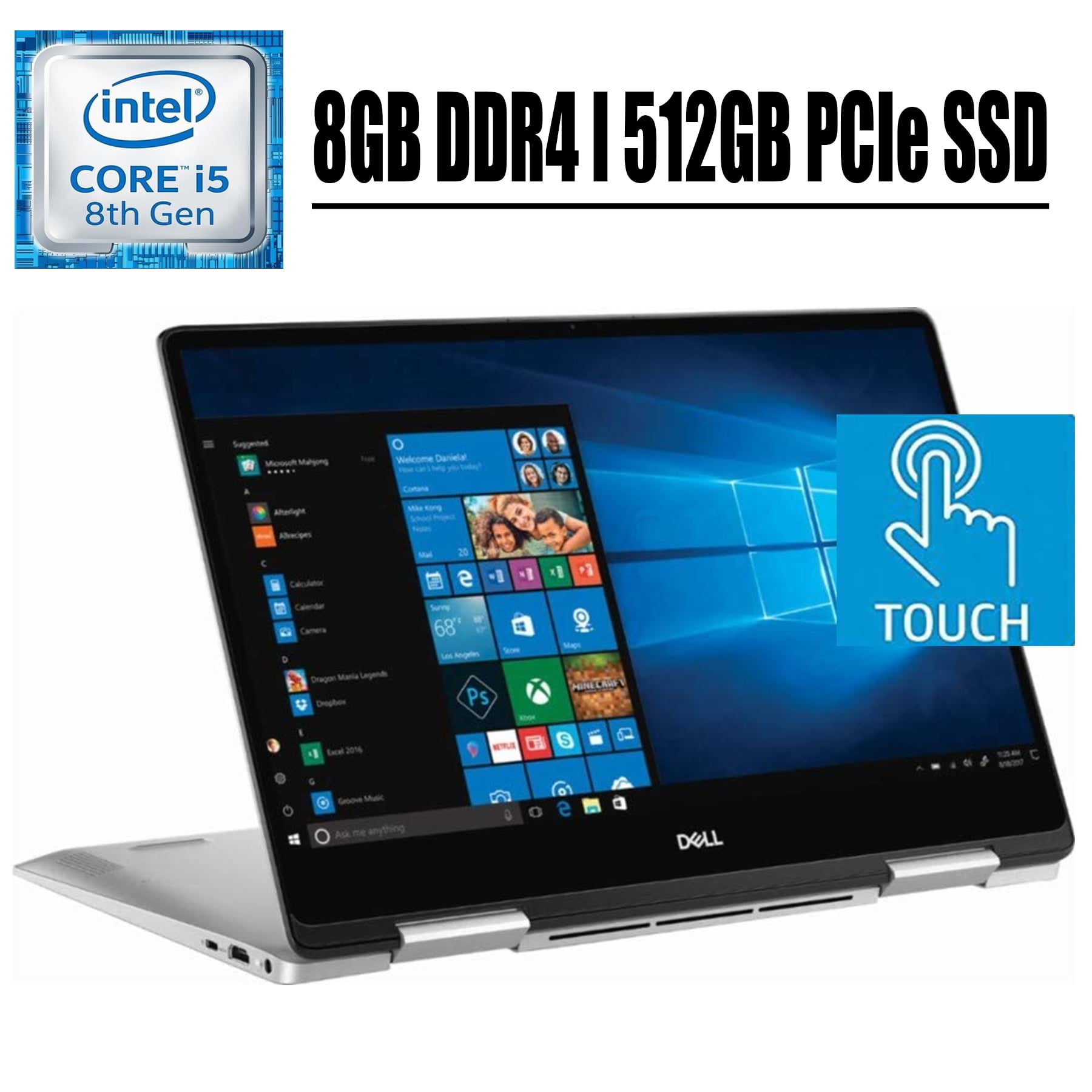 2020 Premium Dell Inspiron 13 7000 Newest 2 in 1 Laptop I 13.3" FHD IPS