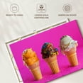 thumbnail image 6 of Elephant Stock Sundae Ice Cream Cones Wall Art - Horizontal Canvas Wall Art - Dining Room Wall Decor - Food And Drink Canvas - Pink And Orange Decor - 12" x 8", 6 of 8