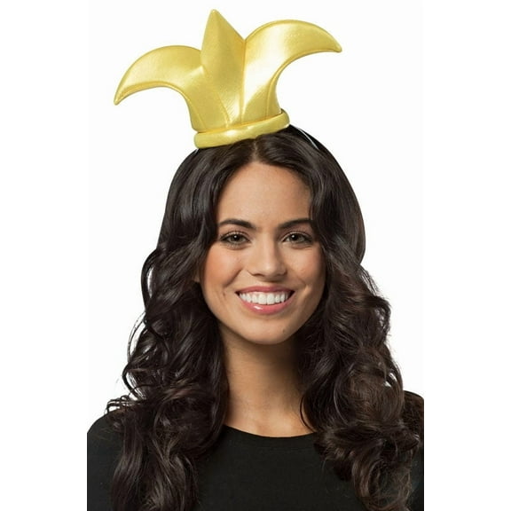 Rasta Imposta Fleur de Lis Mardi Gras Costume Headband Adult One Size Unisex