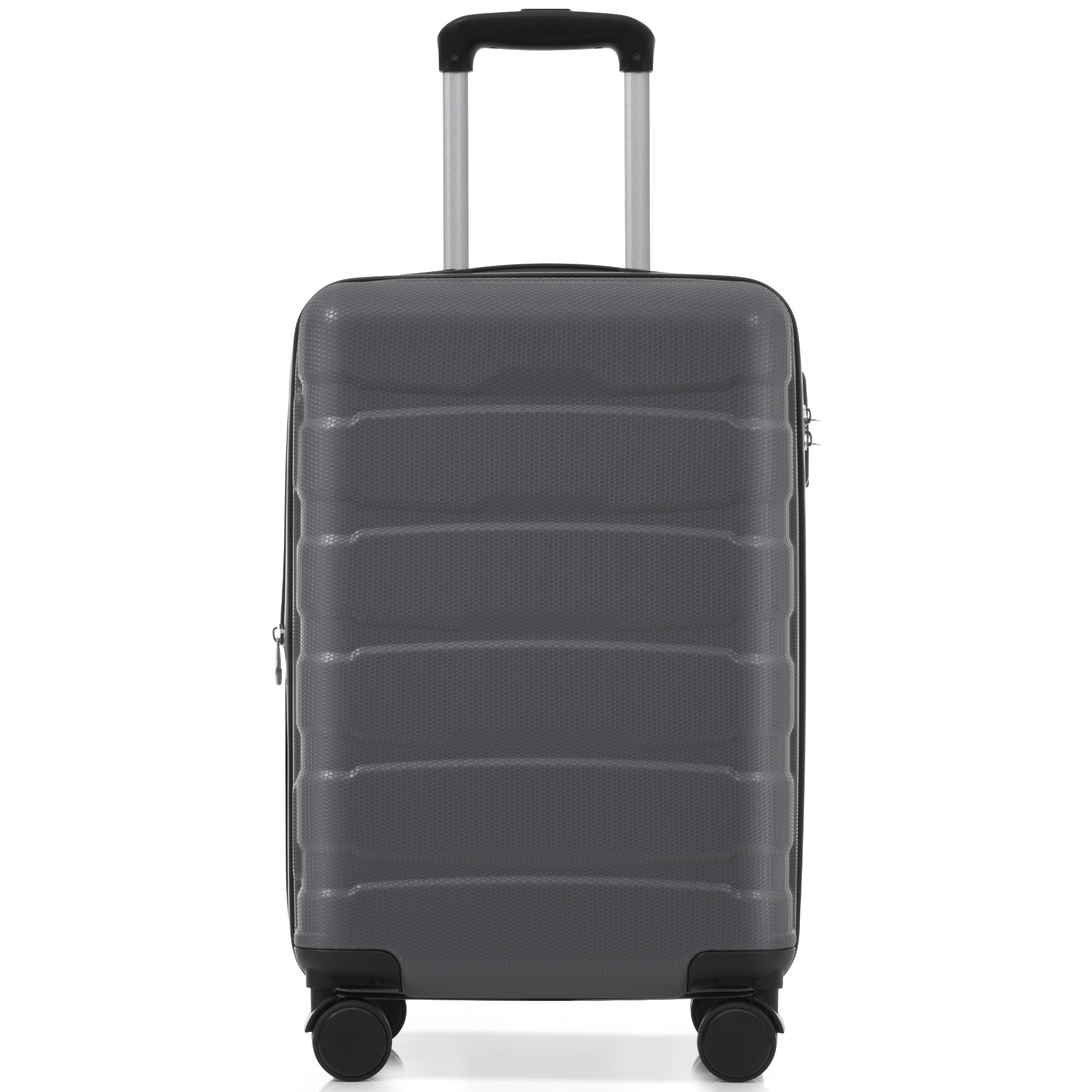 Euroco 20 Inch Carry On Luggage Airline Approved, Durable Expandable Travel Suitcase with Spinner Wheels and TSA Lock, Lightweight Rolling Luggage for Business Trips & Weekend Getaways,Gray