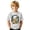 001-Grey184, variant on Tropical Beach Graphic Tee for Little Boy Crew Neck Short Sleeve Bavarian Pullover Top Oktoberfest Casual Blouse