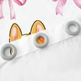thumbnail image 3 of Erosebridal Cartoon Corgi Curtains for Living Room,Kawaii Bow Blackout Curtains Set of 2 (38x45),Love Heart Curtains and Drapes (38x45),Kids Bedroom Decor, 3 of 6