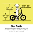 thumbnail image 6 of Schwinn 12" My First Bike, Kids Bike & Helmet Bundle, Fits Riders 3'0" - 3'7", Child Ages 3-5, Boys,Orange, 6 of 9