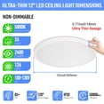 thumbnail image 2 of Lámpara de techo SunRider LED 24W 2400LM 30cm 5000K, 2 of 9