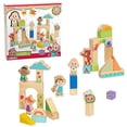 thumbnail image 1 of Set de bloques de madera Just Play CocoMelon JJ & Friends, 30 piezas, 1 of 1