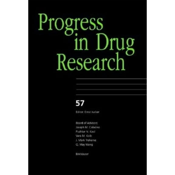 Progress in Drug Research: Progress in Drug Research 57 (Series #57) (Hardcover)