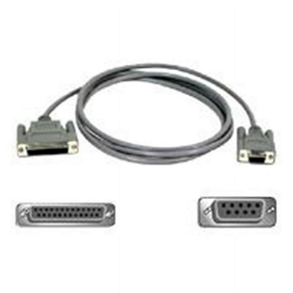 BELKIN COMPONENTS AT Serial Adapter Cable DB9F/DB25F 6 ft  AT Serial Adapter Cable DB9F/DB25F - 6 ft