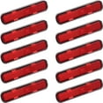 thumbnail image 4 of REACHISE 10pcs Oval Safety Reflector Screw On for Trailers, Cars, Bikes & Motorbikes, 4 of 9
