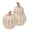 Ribbed, variant on Regal Art & Gift Chevron Pumpkin Decor Set/2 Terracotta 8.5" Home Accent