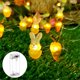 thumbnail image 1 of Lámpara de Cobre con Forma de Conejo y Zanahoria para Pascua, Decorativa, con Forma de Cáscara de Huevo y Led, 1 of 6